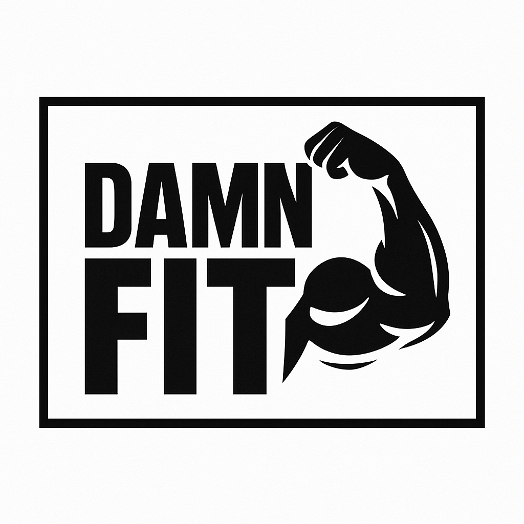 Damn fit logo